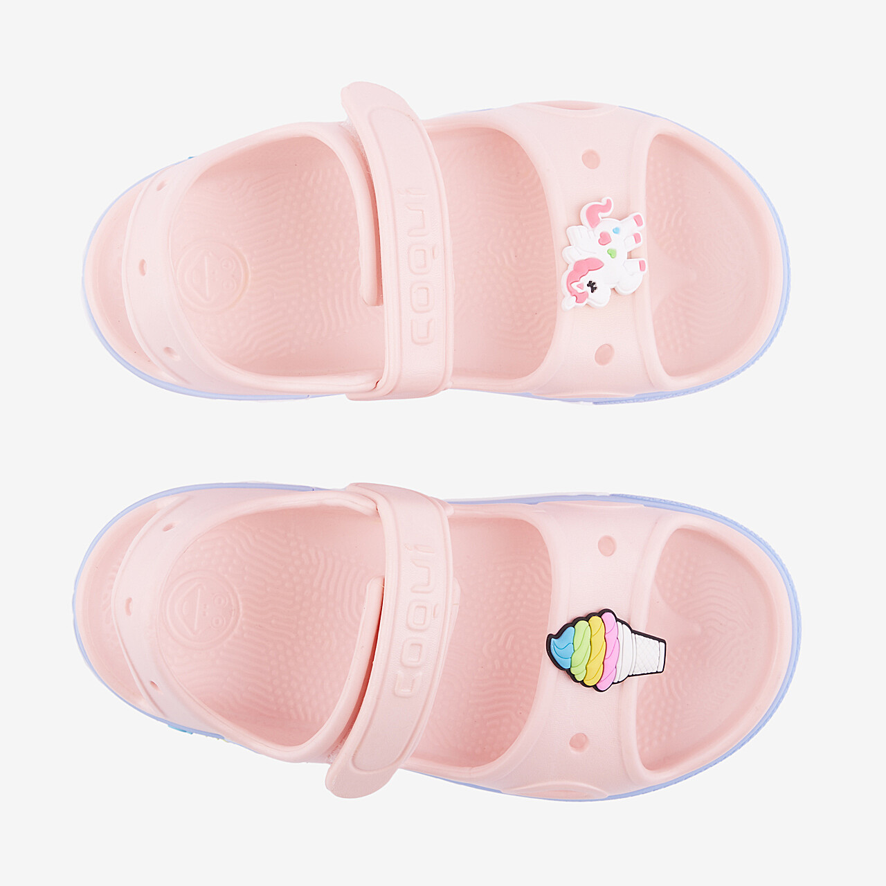 Dětské sandály Coqui YOGI Candy pinkl + amulet