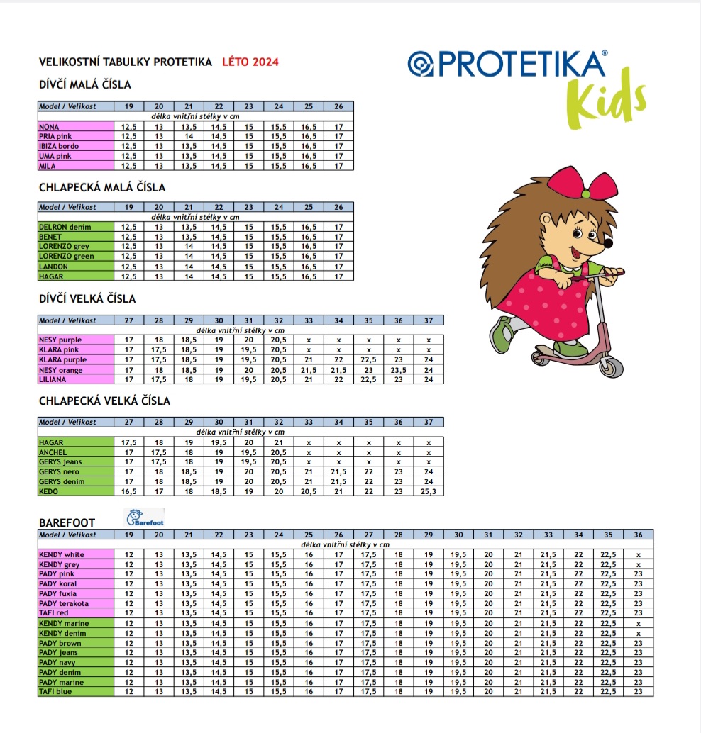 PROTETIKA barefoot HANA pink vel.26-31 