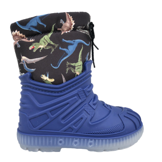 Sněhule G&G Footwear 662 dino modrá vel.30-35