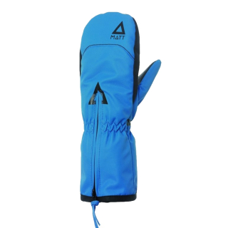 Lyžařské rukavice Matt Doo Kid Mittens WP Zipper modrá