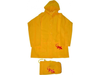 Pláštěnka Salamander+pytlik, Pidilidi - PL0045-20, žlutá
