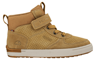 Viking celoroční obuv SAMUEL MID WP JR - mustard (vel. 24-29)