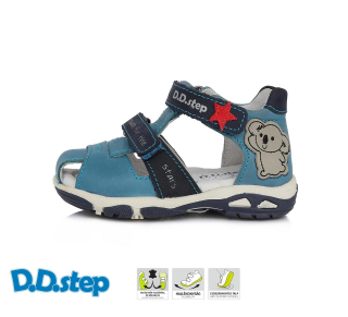 SandályD.D.step AC290-982B Royal Blue 