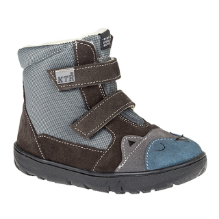 KTR Zimní obuv 315/SOVA/TEX černá+jeans