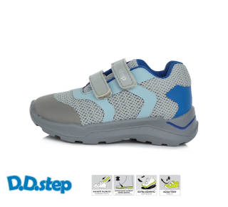 D.D.step F061-378AM Grey vel.25-29