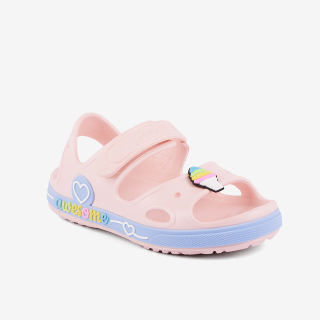 Dětské sandály Coqui YOGI Candy pinkl + amulet