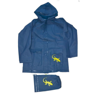 Pláštěnka Salamander+pytlik, Pidilidi - PL0045-04, modrá