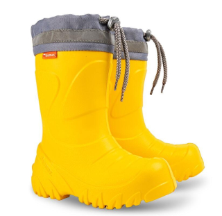 Dětské holínky/sněhule Demar Mammut S0300 L - žlutá