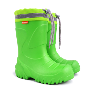 Dětské holínky/sněhule DEMAR MAMMUT S 0300 Z METALLIC GREEN