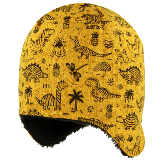 Zimní čepice RDX dino- 3963 - žlutá