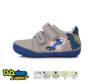 D.D.step S050-41140BM light grey + led osvětlení