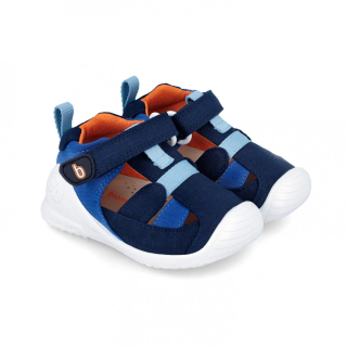 BIOMECANICS - sandály 242186-A azul marino