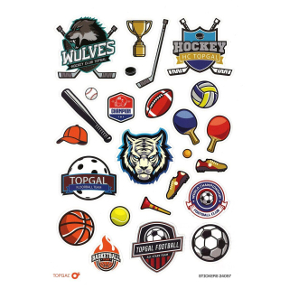 Samolepky 24057 - B - STICKERS