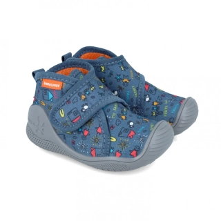 BIOMECANICS - domácí obuv 241156-A371 JEANS 