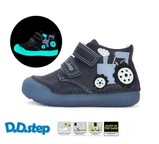 D.D.step celoroční obuv S066-42263 bermuda blue 