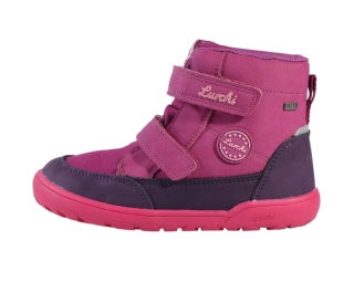 LURCHI zimní barefoot obuv 84L0013004 purple/pink