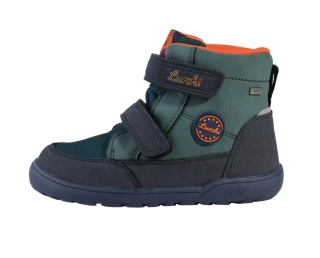 LURCHI zimní barefoot obuv 84L0013004 navy/orange