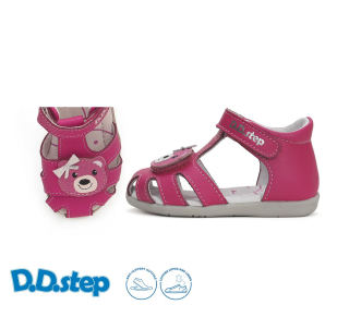 Sandály D.D.step G075-51284E dark pink 