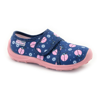 Fischer - domácí obuv 652330 567 blaurosa