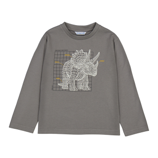 Triko s dlouhým rukávem - Mayoral 4088-35 gris