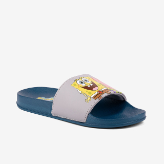 Pantofle Coqui STEPY 1083-665-5146 Niagara Blue/Khaki Grey SB