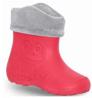 Holínky ZETPOL FROG zateplené červená /red 